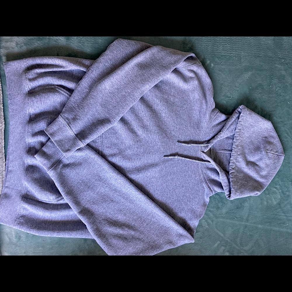 Gray hoodie
